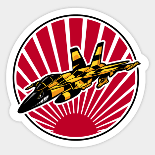 fighter jet - wasp Sticker